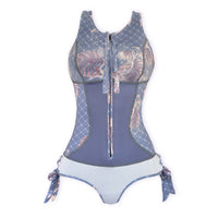 Sirensong Wetsuits | Kailea Sleeveless Springsuit with Hawaiian-Cut Bottom (front view)