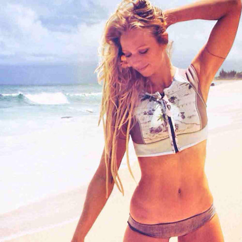 Wanderlust Crop Top (L)