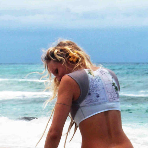 Wanderlust Crop Top (L)