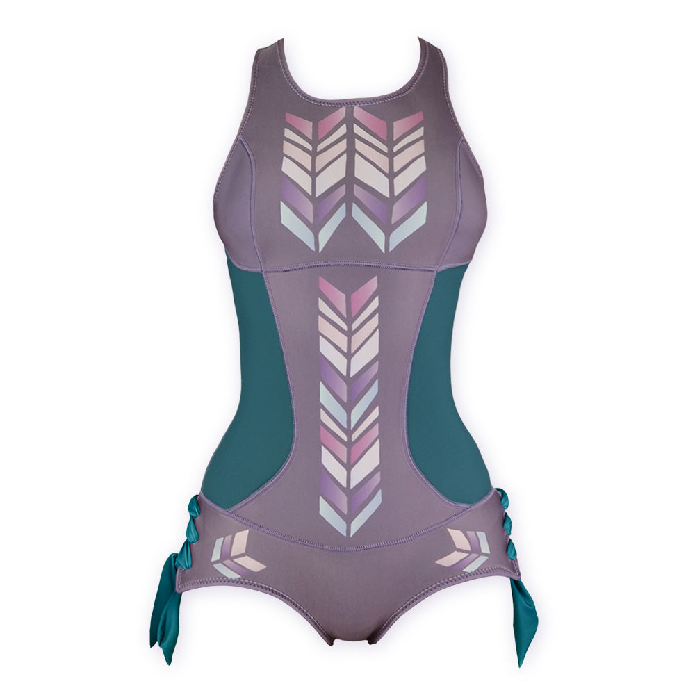 Trudive Women's Siren Sleeveless Bodysuit, Wetsuits